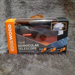 EDGEWOOD Handheld Monocular Telescope 12x50 Sports/Bird Watching